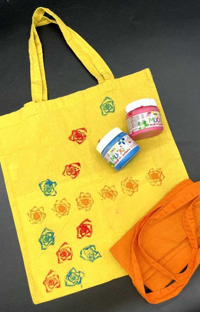 Kramerladen Wally Gerl - Wir bedrucken eine sommerliche Tote Bag